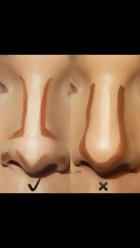 Face Contouring Tutorial, Nose Makeup, Contour Makeup Tutorial, Makeover Tips, Nose Contouring, Eye Makeup Steps, Makijaż Smokey Eye, Makeup Step By Step, Winter Makeup