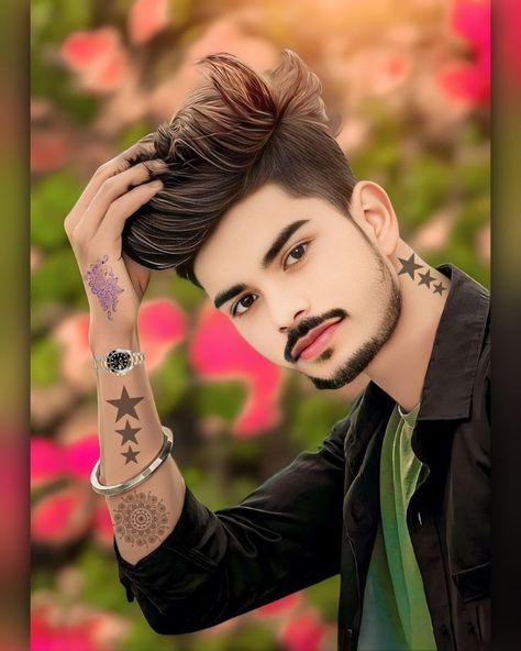 Tattooed Couples Photography, Boys Pic Stylish Dp, Cute Facebook Cover Photos, Photoshop Presets Free, Best Photo Editing Software, Photoshop Hair, Pic Beautiful, Color Splash Photo, Men Fashion Photo