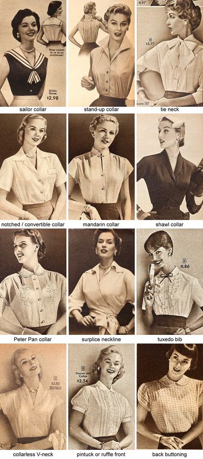 Blouse Collars, 1940s-50s - By Charlotte Dymock there was a lot of bulls**t in the forties and fifties but the style was not part of it Old Motel, Pin Up Hairstyles, 1940s Hairstyles, Stars Art, Pin Up Hair, Desert Landscape, Sewing Design, Vintage Blouse, 1940s Fashion