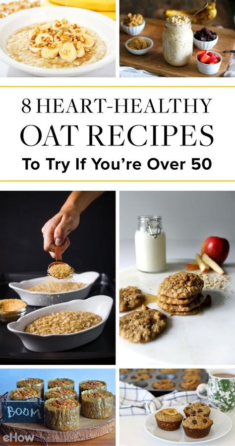 Heart Healthy Meals, Oat Recipes, Healthy Oatmeal Recipes, Oat Recipes Healthy, Heart Healthy Diet, Healthy Oatmeal, Healthy Snacks For Diabetics, Recipes To Try, Oats Recipes