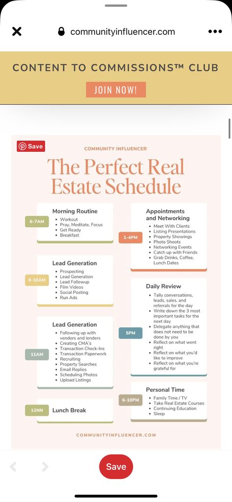 Real Estate Lead Generation Ideas, Daily Routine Schedule, Realtor Life, Getting Into Real Estate, Real Estate Agent Marketing, Real Estate Advertising, Makeup Images, Startup Business Plan, Real Estate Education