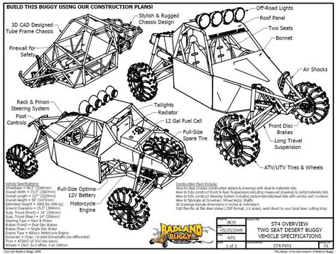 Resultado de imagen para imagenes de los planos del chasis del ford cobra Kart Cross, Go Kart Frame, Go Kart Plans, Go Kart Buggy, Diy Go Kart, Off Road Buggy, Kombi Home, Trophy Truck, Sand Rail