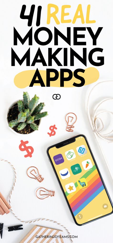 Are you ready to make money with your phone? I tested the best money-making apps out there, so you don't have to. Check out the 41 highest paying apps for iPhone & Android that will make you the most money. Number 1 made me $200! Money Making Apps Iphone, Money Making Apps Android, Apps You Need, Apps Must Have Iphone, Paying Apps, Ipad Work, Budgeting Apps, Money Making Apps, Apps To Download