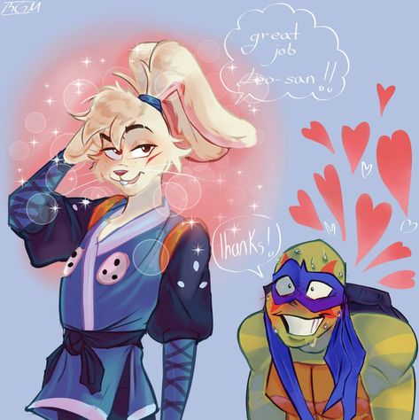 Rise Leo X Usagi, Tmnt Leo X Usagi, Leonardo Fanart, Leosagi Rottmnt, Leo X Usagi, Tmnt Ships, Tmnt Swag, Rottmnt Leo, Ninga Turtles