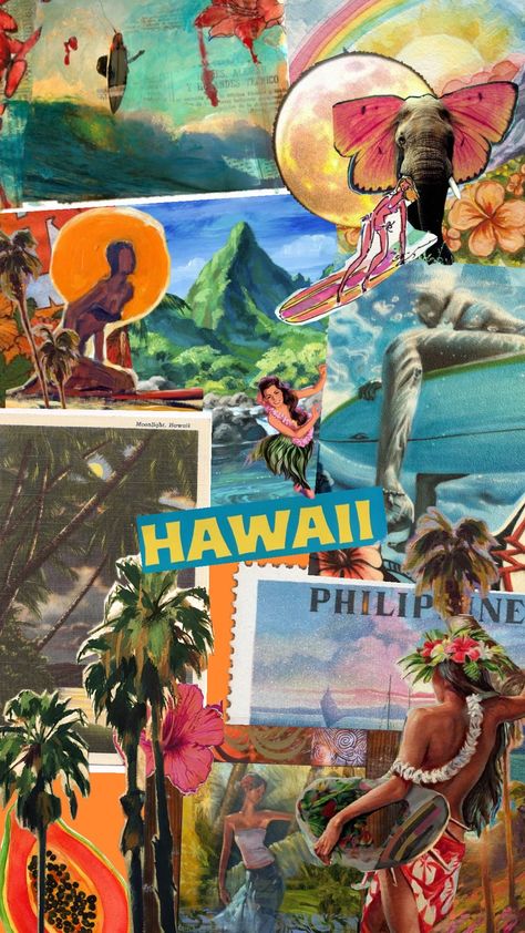 hawaii, holidays 90s Hawaii Aesthetic, Hawaii Aesthetic, Dream Board, Hawaii, Holidays, Pins