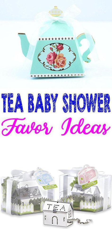 Find the best tea baby shower favors. Give a great tea baby shower party favor to your guests. These are wonderful baby shower ideas for a tea baby shower party and will make the special day more memorable. Tea Baby Shower Ideas, Creative Baby Shower Ideas, Baby Shower Favor Ideas, Baby Shower Game Gifts, Tea Bag Favors, Baby Shower Party Favor, Baby Shower Host, Baby Shower Favors Diy, Tea Favors