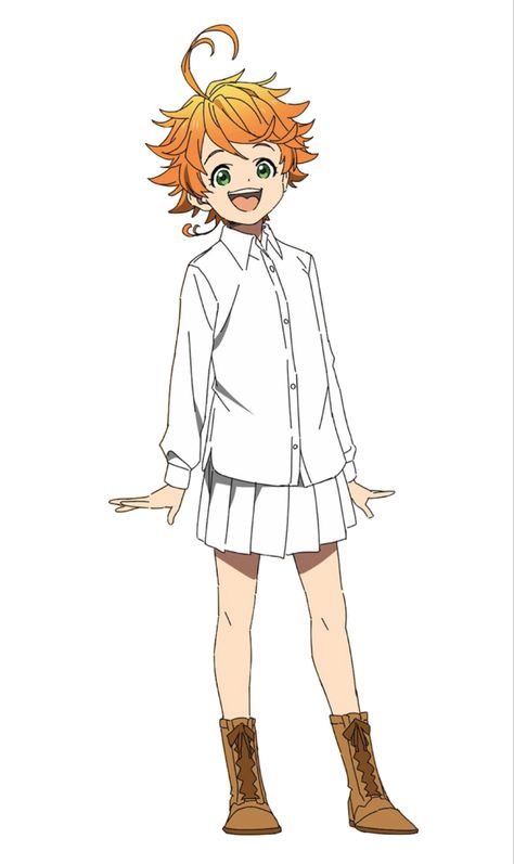 Emma The Promised Neverland, Neverland Art, Promise Neverland, Emily Rose, The Promised Neverland, Anime Version, Beauty Art Drawings, Comic Art Girls, Anime Crafts