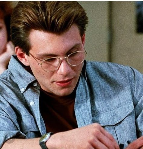 Christian Slater Pump Up The Volume, Michael Leonard, Slater Young, Christian Slater Heathers, Young Christian Slater, Disco Lemonade, Jason Dean, Pump Up The Volume, Glasses Ideas