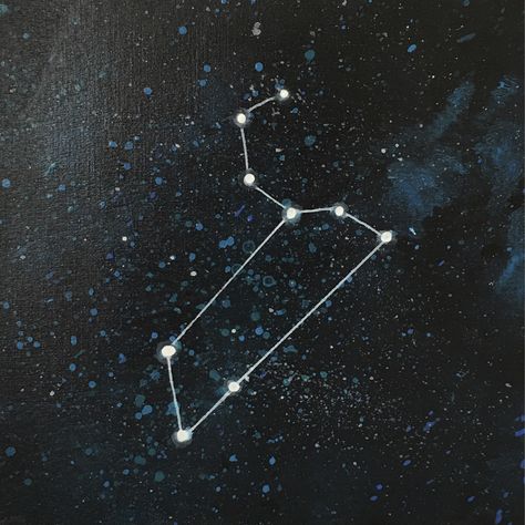 Leo Sign Constellation, Leo Zodiac Constellation, Rug Tattoo, Stars Decor, Leo Constellation Tattoo, Leo Star Sign, Leo Star, Top Paintings, Leo Constellation