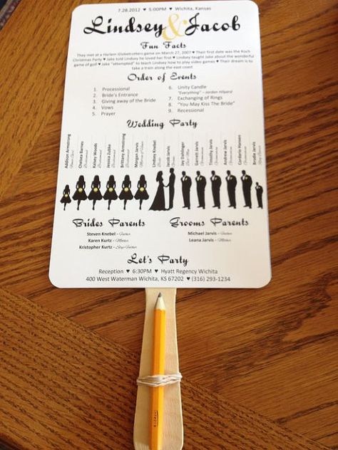 Template for Silhouette Wedding Party Program Diy Wedding Program Fans, Party Silhouette, Diy Silhouette, Diy Wedding Programs, Silhouette Wedding, Program Fans, Wedding Program Fans, Wedding Ceremony Programs, Wedding Silhouette