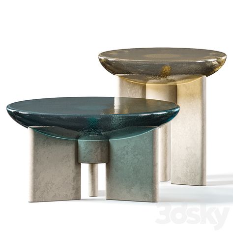 Paolo Castelli LENS Coffee Tables - Table - 3D model Factory Interior Design, Fragrance Bottle Design, Modern Furniture Table, Nyc Hotel, Factory Interior, Velvet Lounge Chair, Luxury Coffee Table, Nyc Hotels, Side Coffee Table