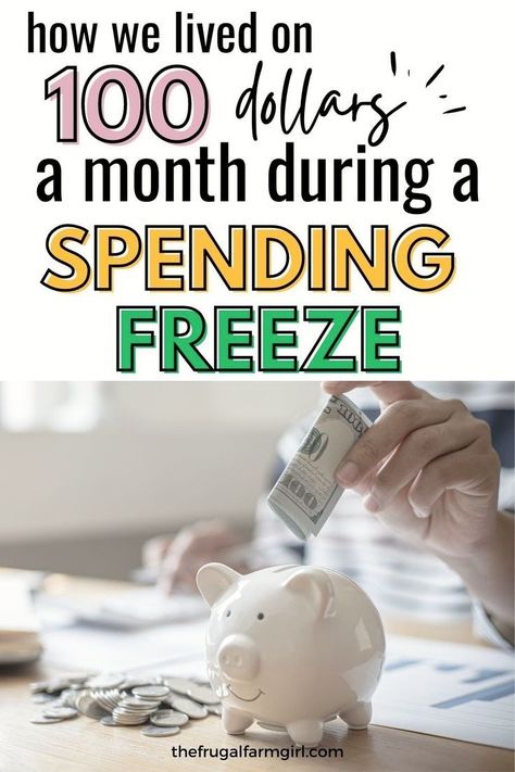 No Spending Month, No Spending Challenge, Monthly Spending Tracker, Spending Challenge, No Spending, Month Template, No Spend Month, Spending Freeze, Month Challenge