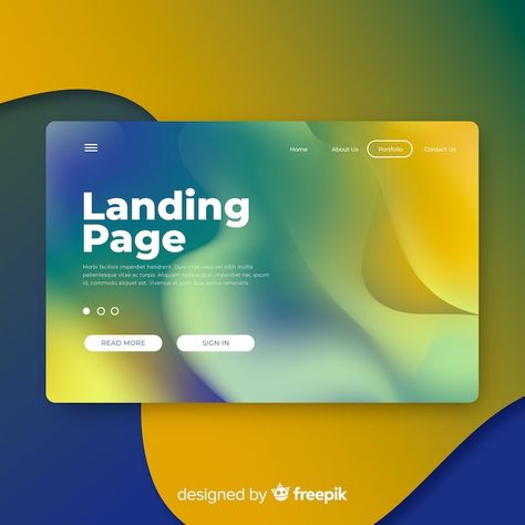 Premium Vector | Landing page website background template design Graphic Design Background, Website Background, Landing Page Website, Background Template, Website Backgrounds, Graphic Design Background Templates, Design Background, Video New, Vector Photo