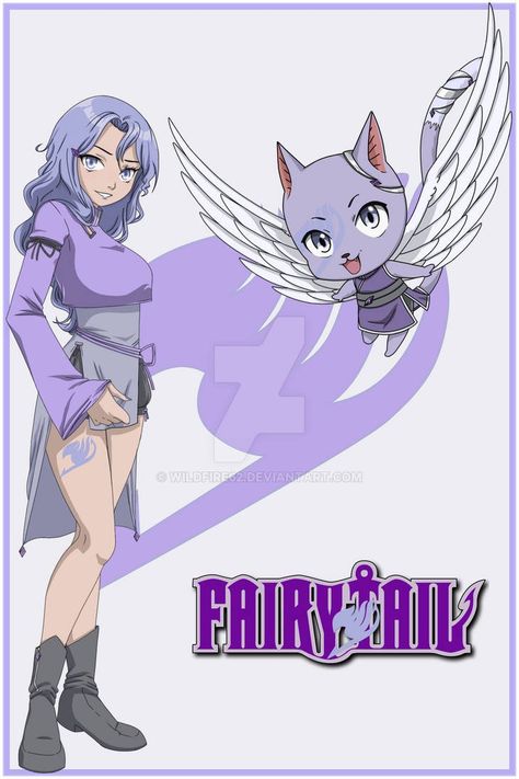 Exceed Fairy Tail, Fairy Tail Cat, Lavender Dragon, Lavender Eyes, Skyrim Armor, Fairy Tail Oc, Kiyoko Shimizu, Fairy Tail Family, Oc Manga