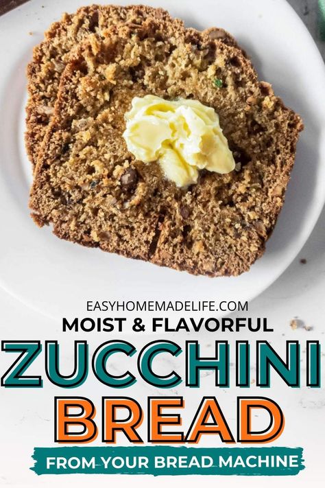 Zucchini Bread Bread Machine, Bread Machine Zucchini Bread Recipes, Bread Machine Zucchini Bread, Zucchini Bread In Bread Machine, Bread Head, Bread Machine Recipe, Mini Bagels, Tasty Bread Recipe, Make Bread