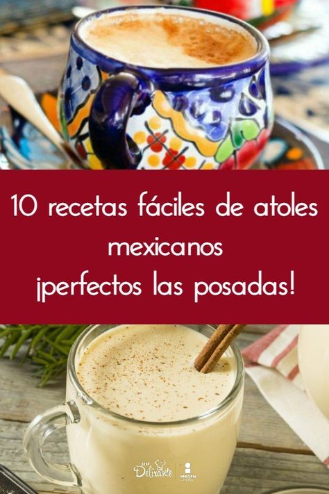 recetas de atoles mexicanos Mexican Atole Recipe, Mexican Atole, Atole Recipe, Cafe Chocolate, Guatemalan Recipes, Hot Drinks Recipes, Venezuelan Food, Mexican Breakfast Recipes, Mexican Drinks