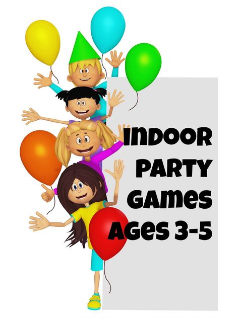 Looking for fun DIY ideas to make your preschooler's next birthday bash a smashing success? Check out these indoor party games for kids for ages 3-5! Party Games Indoor, Incredible Birthday Party, Toddler Birthday Games, Indoor Party Games, Fun Diy Ideas, Indoor Birthday Parties, Toddler Party Games, Games Indoor, Party Games For Kids