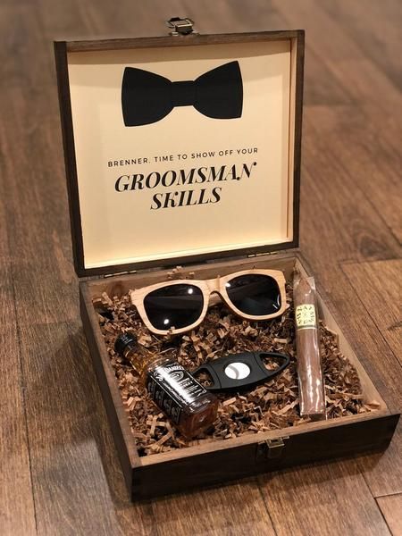 17 Groomsmen Gift Box Sets (Free Shipping & Personalization Today) - Groovy Groomsmen Gifts Bestman Gift, Groomsmen Boxes, Groomsmen Ideas, Groomsmen Proposal Gifts, Bridesmaid Groomsmen Gifts, Groomsmen Gift Set, Groomsmen Gift Box, Mill Wedding, Bridesmaids Groomsmen