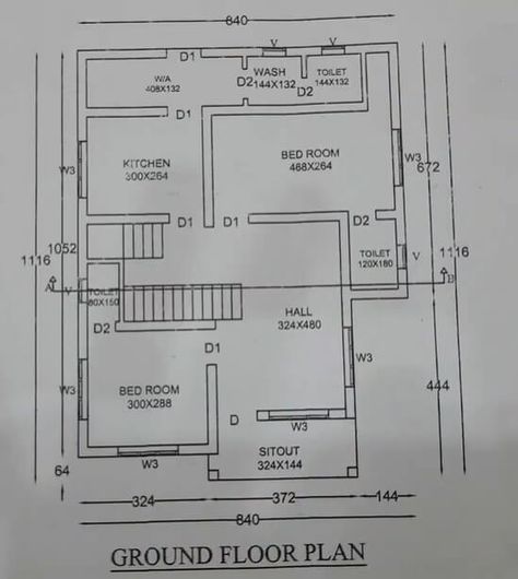 1400 Sq Ft House Plans, Modern Villa Exterior, Tv Stand Modern Design, House Plan Ideas, 20x30 House Plans, Drawing House Plans, Construction Wallpaper, Villa Exterior Design, 20x40 House Plans