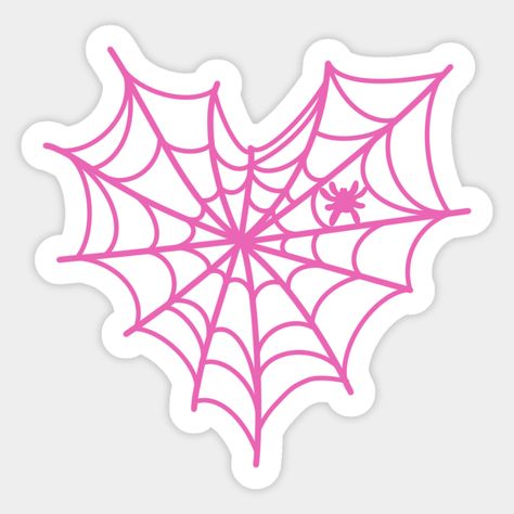 Pink spider web sticker for girls. Cute and adorable. #spiderweb . #Jaring_Laba_Laba_Spiderman #Spider_Web_With_Heart #Spider_Woman_Wallpaper #Spider_Gwen_Logo Jaring Laba Laba Spiderman, Spiderman Stickers Aesthetic, Spider Web With Heart, Spider Woman Wallpaper, Spider Man Stickers, Spiderman Woman, Gwen Sticker, Spider Man Heart, Pink Spiderman