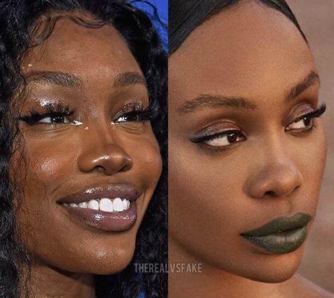 Sza Nose Makeup Tutorial, Nose Makeup Tutorial, Sza Style, Horrible Tattoos, No Regrets Tattoo, Man Eater, Filters Instagram, Nose Makeup, Digital Computer