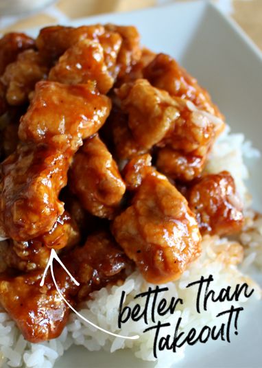 At Home Orange Chicken, Chinese Takeout At Home, Orange Chicken On Blackstone, Home Made Orange Chicken Recipe, Orange Chicken Pasta, Blackstone Orange Chicken, Easy Orange Chicken 3 Ingredients, Blackstone Chinese Recipes, Breaded Orange Chicken