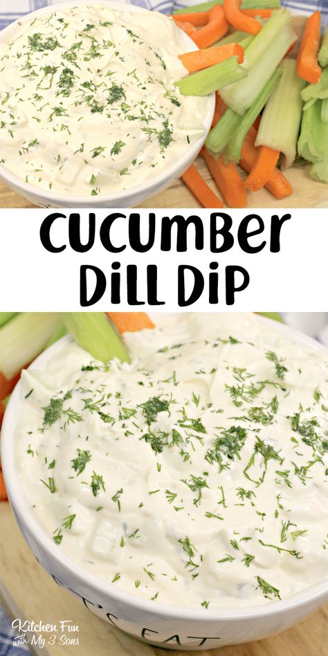 Cucumber Dill Cream Cheese Spread, Cream Cheese Mayo Dip, Cucumber Dip Cream Cheese, Cucumber Dill Dip, Cucumber Dip Recipe, Recipe Cucumber, Cucumber Dip, Dip Dip, Dill Dip