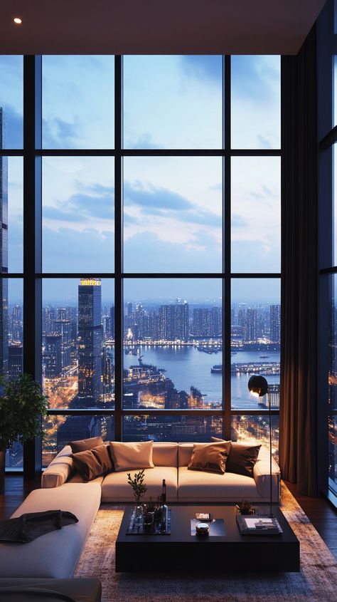 Large Windows Apartment, Chicago High Rise Apartment, High Rise Condo, Manifestation List, Penthouse Aesthetic, High Rise Apartment, Style Aesthetics, High Rise Apartments, Turning 50