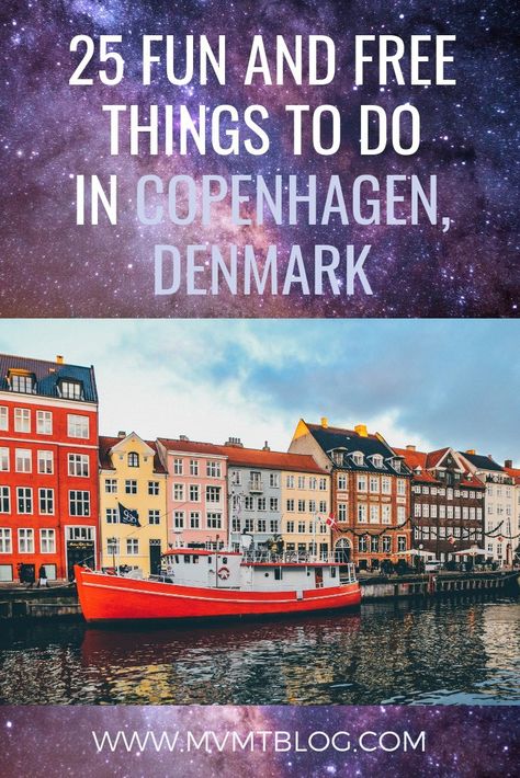 25 Free Things To Do In Copenhagen - MVMT Blog Denmark Travel Guide, Copenhagen Travel Guide, Things To Do In Copenhagen, Visit Denmark, Copenhagen Travel, Denmark Travel, Scandinavia Travel, Free Things To Do, Travel Packages