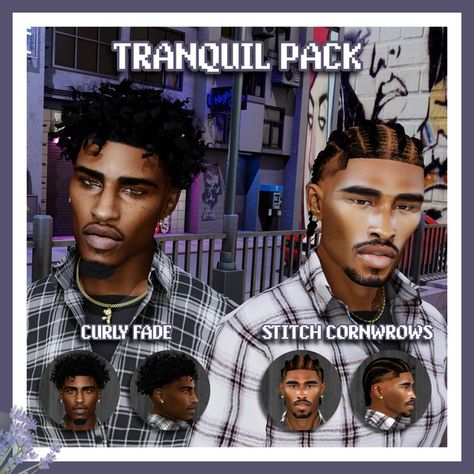 TRANQUIL PACK | Patreon Khadijah Sims 4, Sims 4 Cc Curly Afro Hair, How To Get All Sims 4 Packs For Free, Locs Cc Sims 4, S4cc Male Hair, Ts4 Facial Hair, Sims 4 Diner Cc, Sims 4 Dreads Male, Sims 4 Gay Male Cc