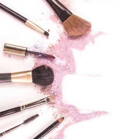 Does makeup expire? Does it really matter if it does? Find out now! Neutrogena Toner, Banba Gyaru, Lashes And Eyeliner, Background Makeup, Pink Makeup Brushes, Makeup Backgrounds, Beauty Logo Makeup, Diy Wedding Makeup, Makeup Logo Design