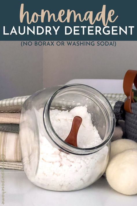 homemade laundry detergent