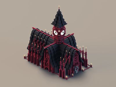 Satanist Cathedral Minecraft Church, Minecraft Temple, Minecraft Castle Designs, Minecraft Statues, Minecraft Mansion, Minecraft Structures, Minecraft House Plans, Cool Minecraft Creations, Minecraft Castle