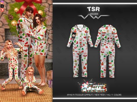 Toddler Cc Sims 4, Sims 4 Toddler Clothes, Los Sims 4 Mods, Christmas Poses, Sims 4 Traits, Sims 4 Cc Kids Clothing, The Sims 4 Pc, Toddler Jumpsuit, Free Sims 4