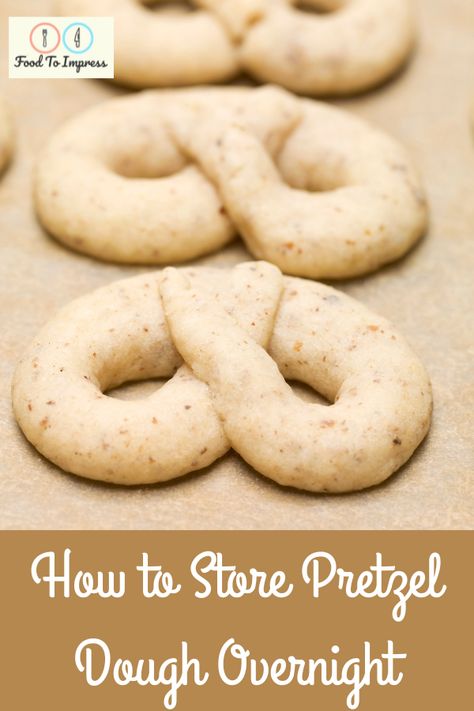 Make Ahead Soft Pretzels, Overnight Pretzel Dough, Overnight Dough, Bread Pretzels, Frozen Pretzels, German Pretzels, Pretzel Bread, Baked Pretzels, Pretzel Dough