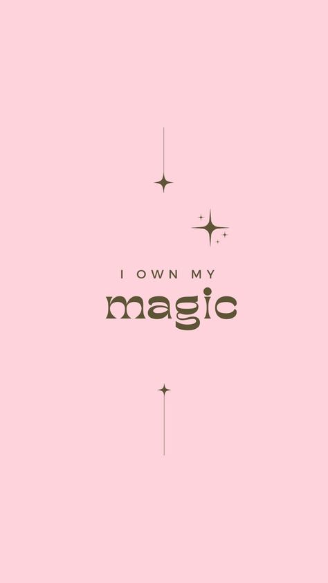 Believe In Magic Wallpaper, Divine Feminine Affirmations Wallpaper, You Are Magic Wallpaper, The Magic Is In You, Phone Affirmations, Affirmative Wallpaper, Motivated Wallpaper, Wallpaper Believe, Affirmations Wallpaper Iphone