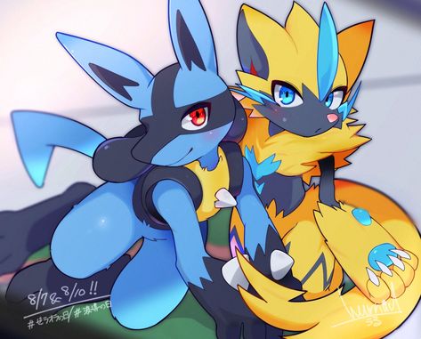 Riolu Pokemon, Lucario Pokemon, Pokemon Eeveelutions, Pokemon Waifu, Cute Pokemon Pictures, Eevee Evolutions, Pokemon Ships, Pokemon Eevee, Pokemon Comics