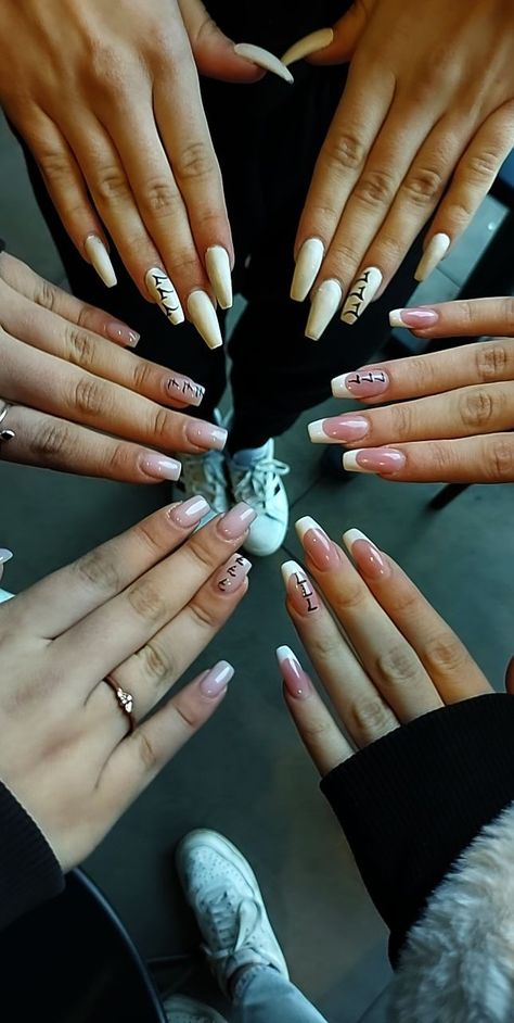 777nails,angel number 777 Angel Number Nails Design, Angel Numbers Nails Acrylic, 777 Nails Design, Birthday Nails With Numbers, Nails With Numbers, 999 Nails, Number Nails Acrylic, Number Nails Design, 777 Nails