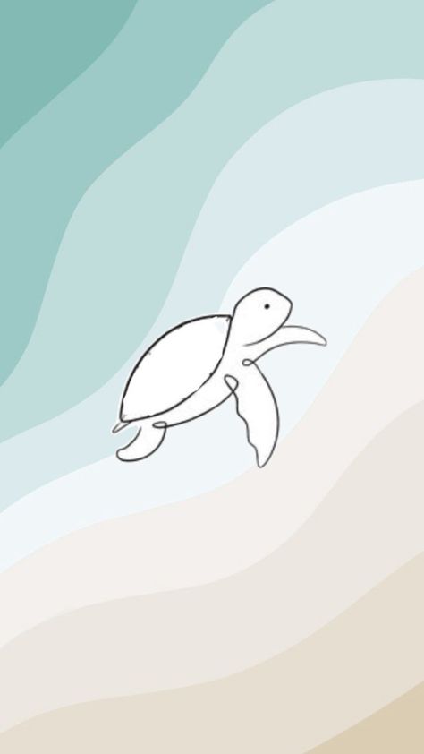 Turtle Swimming Drawing, Swimming Drawing, Turtle Swimming, Swimming