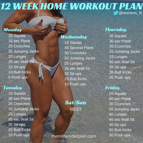 Home Workout Plan, Fitness Studio Training, Gym Antrenmanları, At Home Workout Plan, Fitness Challenge, Weekly Workout, Motivation Fitness, Home Workout, 12 Weeks