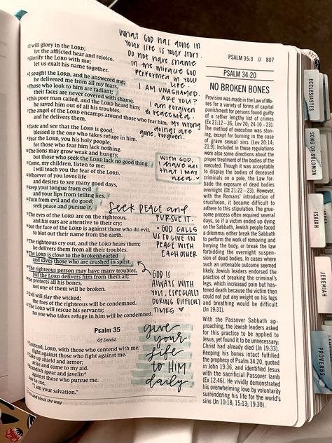 Niv Journal The Word Bible, The Jesus Bible Journaling, Catholic Bible Journaling, Bible Journaling Psalms, Esther Bible Journaling, Psalm Bible Journaling, Annotated Bible, Bible Journaling Inspiration, Psalms Bible Journaling