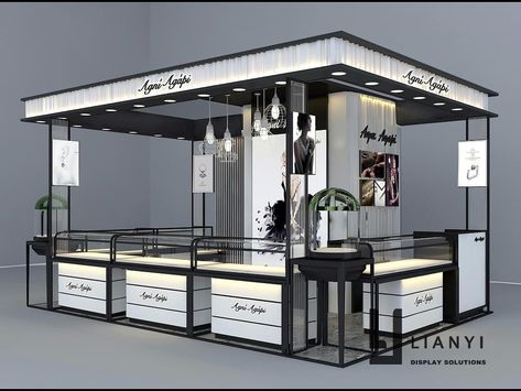 Jewellery Kiosk Design, Jewellery Kiosk, Mall Kiosk Design, Jewelry Display Cases, Jewelry Display Booth, Maquette Architecture, Mall Kiosk, Jewelry Booth, Photography Decoration