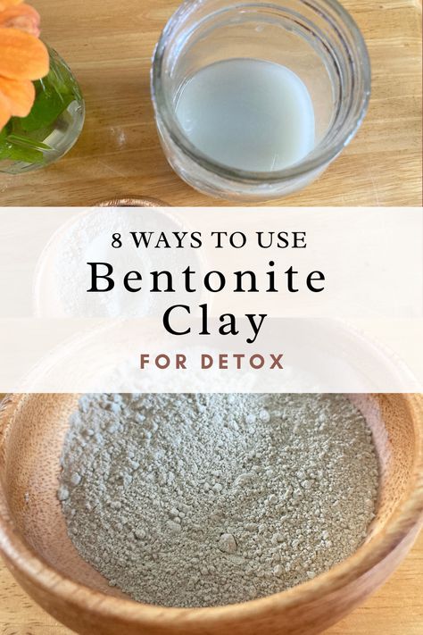 How To Use Bentonite Clay, Indian Healing Clay Benefits, Bentonite Clay Body Mask, Detox Bath With Bentonite Clay, Bentonite Clay Recipes, Bentonite Clay Drink, Bentonite Clay Uses, Bentonite Clay Detox Bath, Bentonite Clay Bath