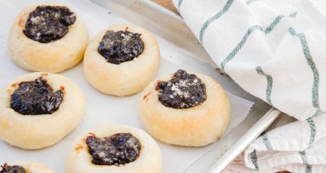 Prune Kolaches Recipe | Southern Kitchen Prune Filling, Kolachi Recipe, Kolache Recipe, Prune Recipes, Kolaches Recipe, Keto Treats, Dried Plums, Southern Kitchens, Czech Recipes