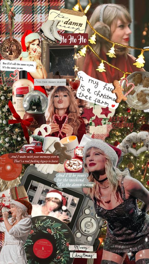 Is it august… yes. Am I making Christmas collages… also yes. 🎄✨ #christmas #taylorswift #christmastreefarm #winter #taylorswiftchristmas #winteraesthetic #theerastour #folklore #speaknow #redtv Christmas, Taylor Swift, Christmas Decorations, Collage, Swift, Your Aesthetic, Energy