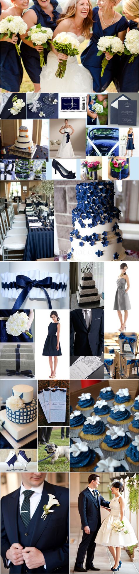 All things as per Blue and White Wedding theme!! Wedding Winter, White Wedding Flowers, Navy Blue Wedding, Wood Wedding, Navy Wedding, Nautical Wedding, Wedding Wishes, Wedding Time, A Collage