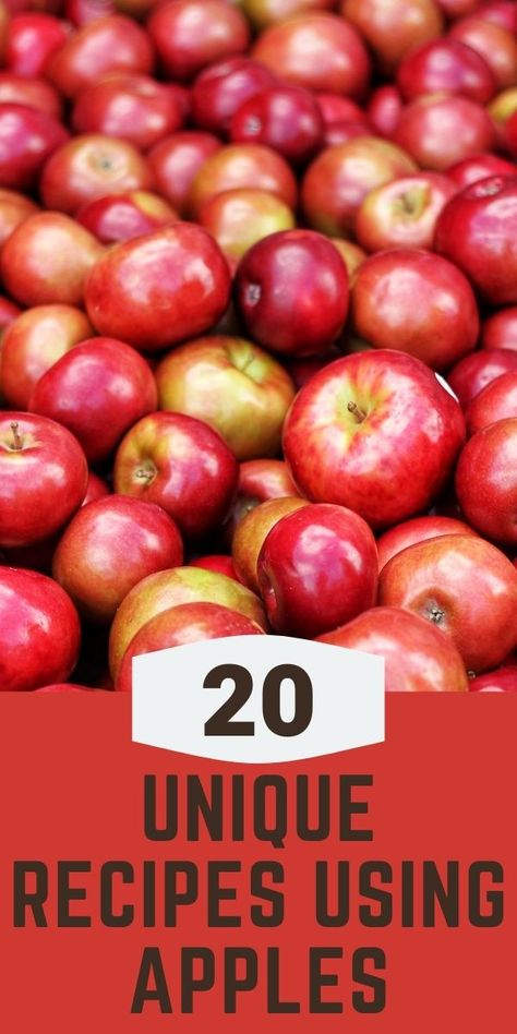 Apple Recipes That Can Be Frozen, Using Up Apples, Recipes That Use Apples, Whole Apple Recipes, Too Many Apples What To Do With, What To Do With Lots Of Apples, Uses For Apples, Unique Apple Recipes, What To Do With Extra Apples