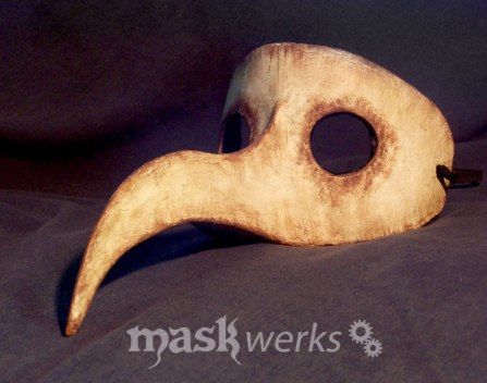 half of a mask The Black Plague, Black Plague, Plague Mask, Paper Mache Mask, Venice Mask, Plague Doctor Mask, Doctor Mask, Witch Doctor, Masquerade Costumes