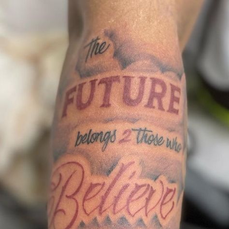 Houston Chest Tattoo, Houston Tx Tattoos Ideas, Houston Theme Tattoo, The Future Belongs To Those Who Believe Tattoo, Houston Tattoos Sleeve, Houston Tattoo Artist, Tx Tattoo, The Future Belongs To Those Who Believe, Worldwide Tattoo