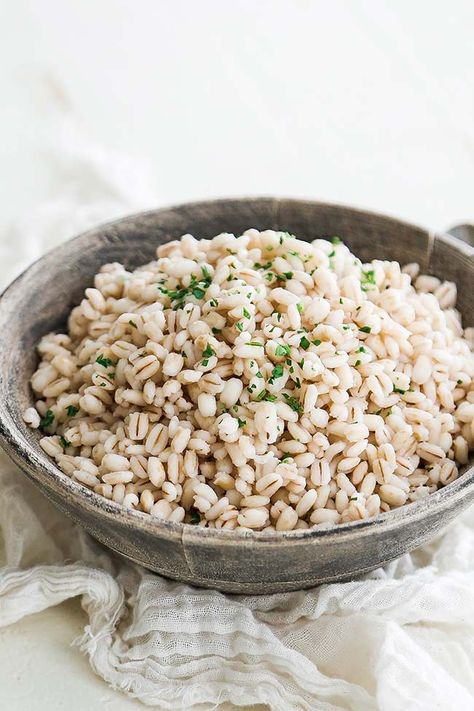 Follow these simple instructions for how to cook barley perfectly every time for a delicious grain to use in cereals, soups, or stews. How To Cook Barley, Favorite Dinner, Dinner This Week, Body Mods, How To Cook, Barley, Stew, Soups, Slow Cooker